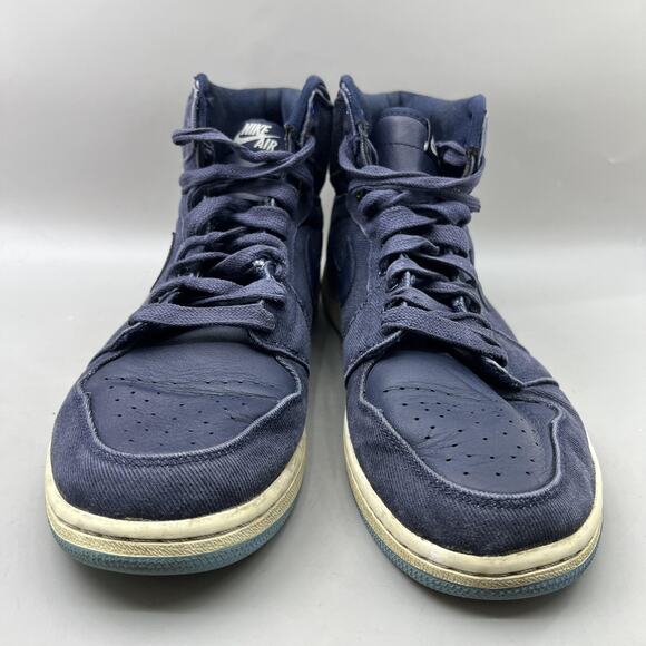 Nike Air Jordan 1 Retro High Family Forever Shoes Men Size 11 Blue Denim Sneaker main image 6